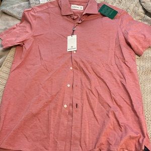 Salmon colored polo